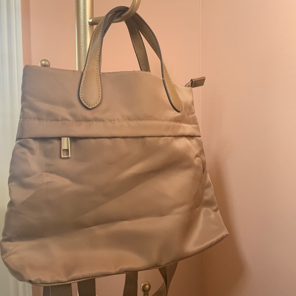 2 Mini Yellow & Brown Backpacks - Picture 3 of 7